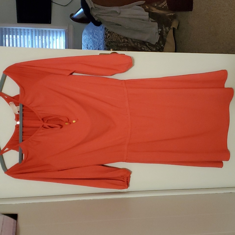 Michael Kors Cut-out Waist-Length Dress